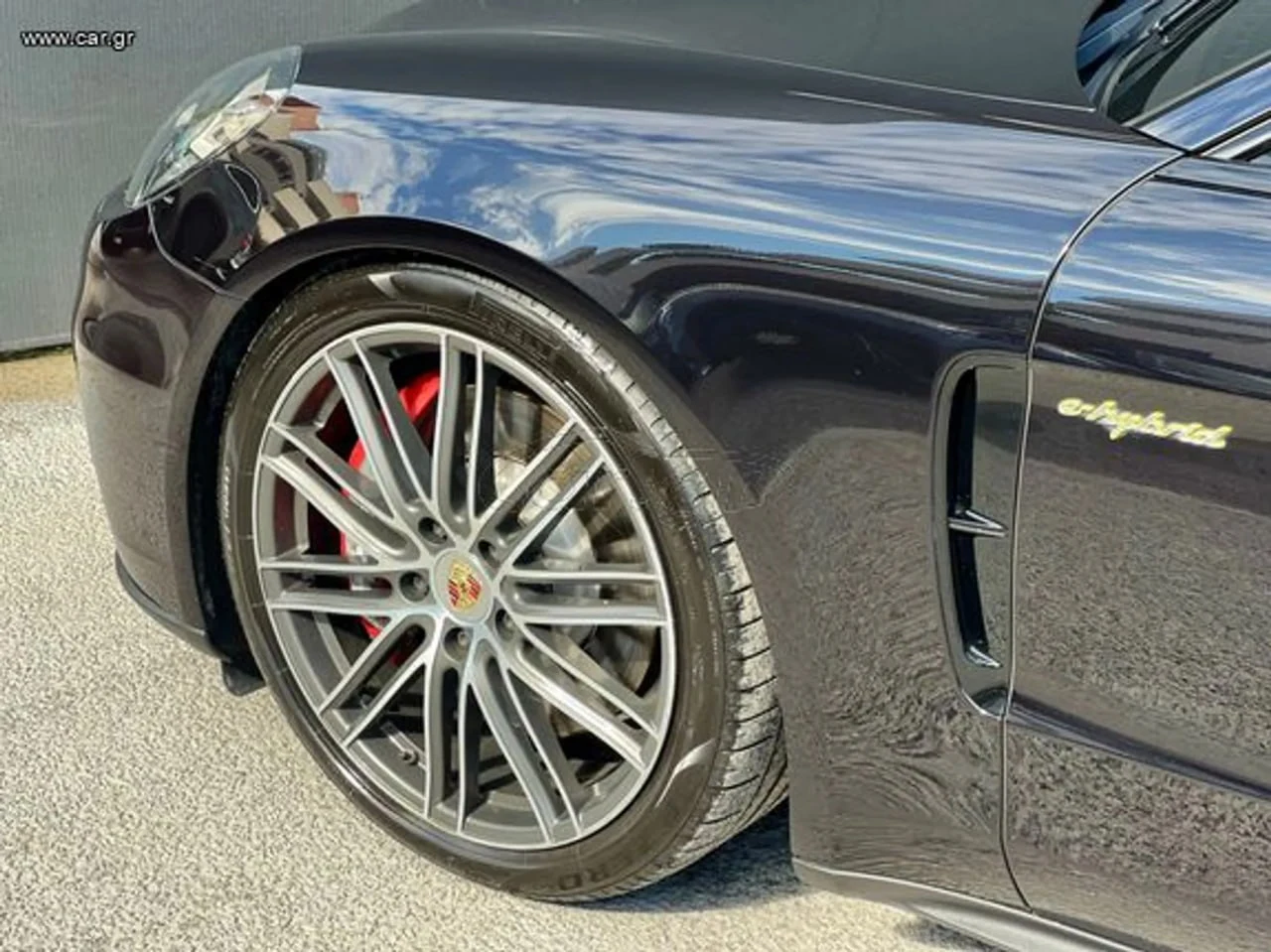 Porsche Panamera E-Hybrid rental in Athens Greece - Main view