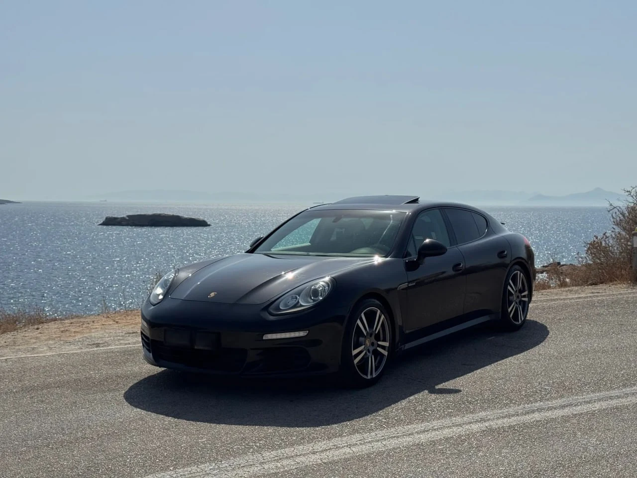 Porsche Panamera Diesel 2016 rental in Athens Greece - Main view