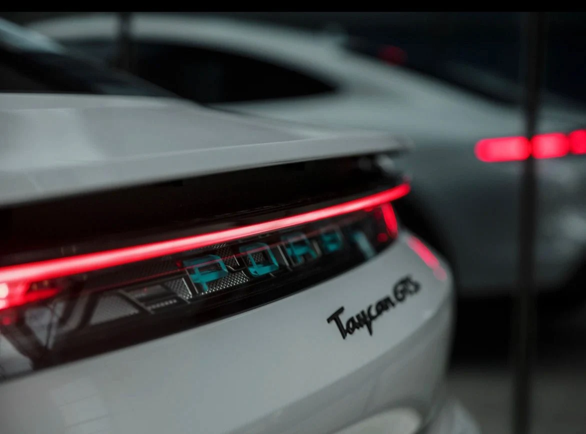 Porsche Taycan Turbo S rental in Athens Greece - Main view